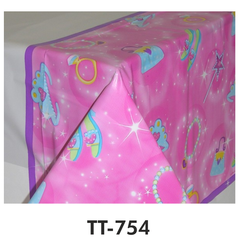 Ballon-Müller AG - Art. TT-754 TT-754, Tischtuch, Party,Tischwaren,Princess, Prinzessin, Amscan,Tischdecke