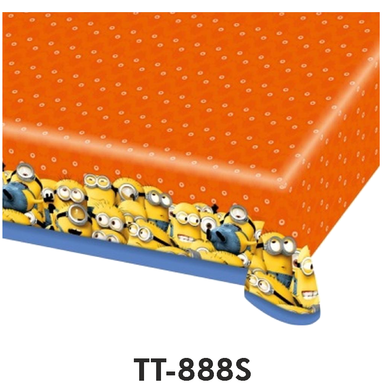 Ballon-Müller AG - Art. TT-888S TT-888S,Minions,Tischtuch,Kunststoff,Tischdecke,